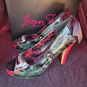 Iron Fist Wolfbeater Platform heels